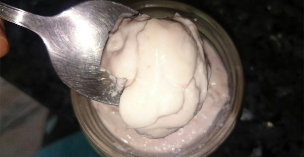 Petis sanos de fresa y pl&aacute;tano