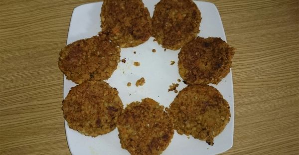 Hamburguesas de lentejas