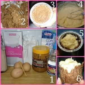 TARTALETAS DE AVENA RELLENAS DE CREMA